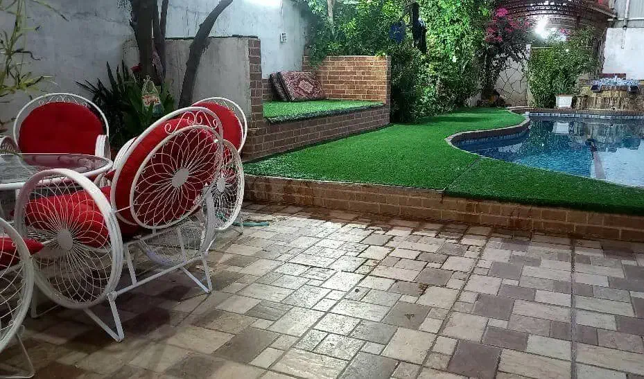 ویلا نقلی اجارهای استخر ابسرد در دزفول|اجارهٔ کوتاهمدت ویلا و باغ|اهواز, فرهنگ شهر|دیوار