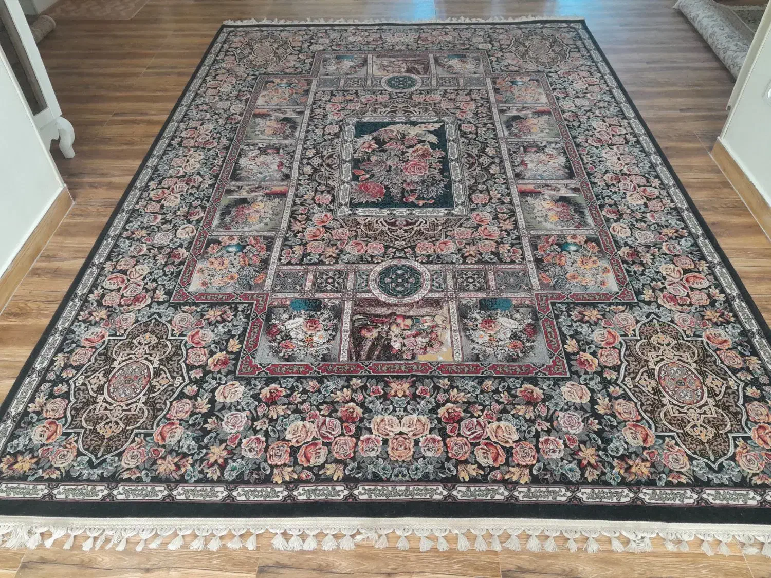 فرش ماشینی نو|فرش|کرج, شهرک مترو|دیوار