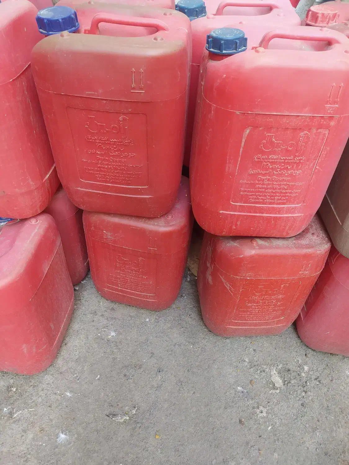 بیست لیتری ۱۴عدد|ظروف نگهدارنده، پلاستیکی، یک‌بارمصرف|گرگان, |دیوار