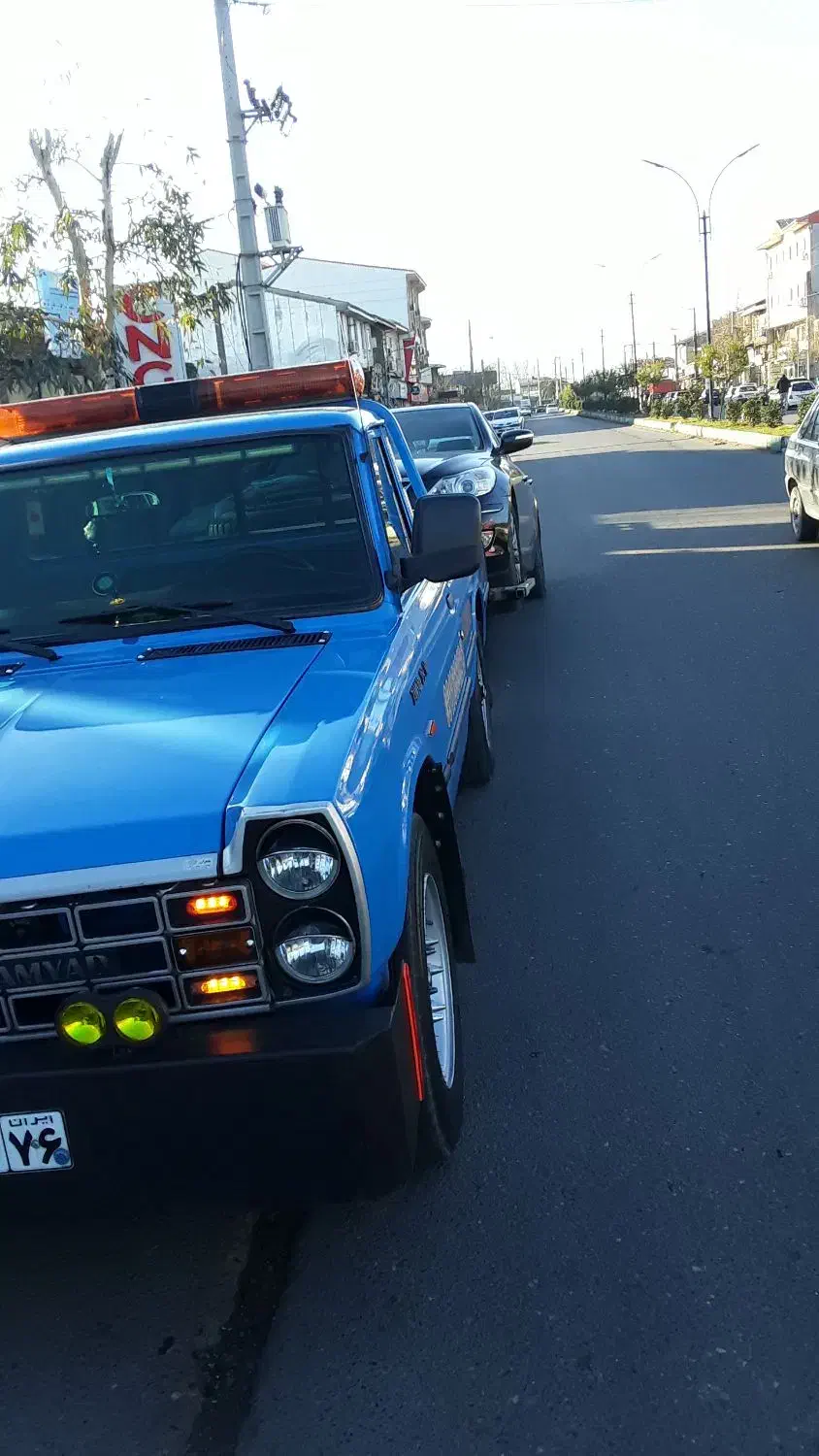 نیسان جرثقیل|خودرو سواری و وانت|لاهیجان, آهندان|دیوار