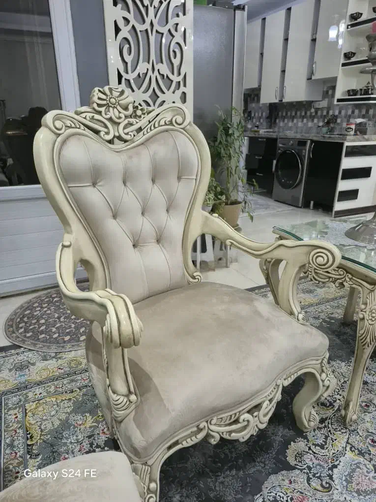 مبل ۹نفره ناهارخوری ۸نفره در حد جهیزیه|مبلمان خانگی و میز عسلی|اندیشه, شهرک کوثر|دیوار