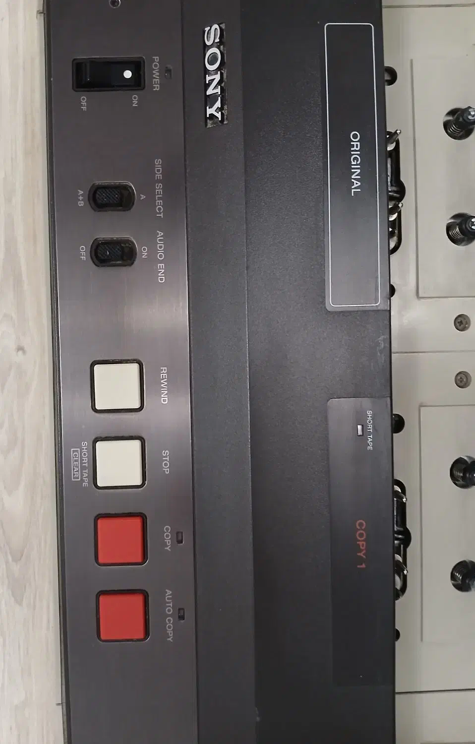 دستگاه تکثیر نوار کاست سونی Sony ccp-310|کلکسیون اشیاء عتیقه|اصفهان, مرداویج|دیوار