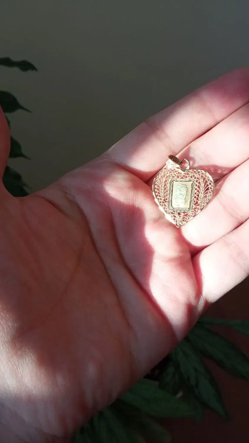 پلاک قلب ملیله|جواهرات|زنجان, |دیوار