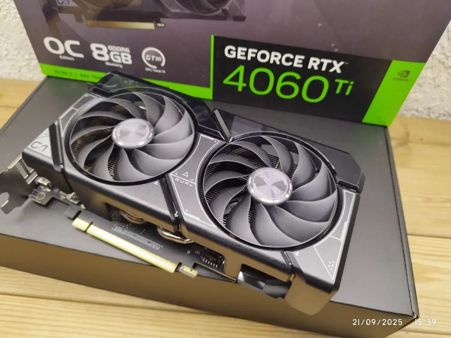 کارت گرافیک asus dual 4060ti 8G OC گارانتی دار|قطعات و لوازم جانبی رایانه|تهران, جمهوری|دیوار