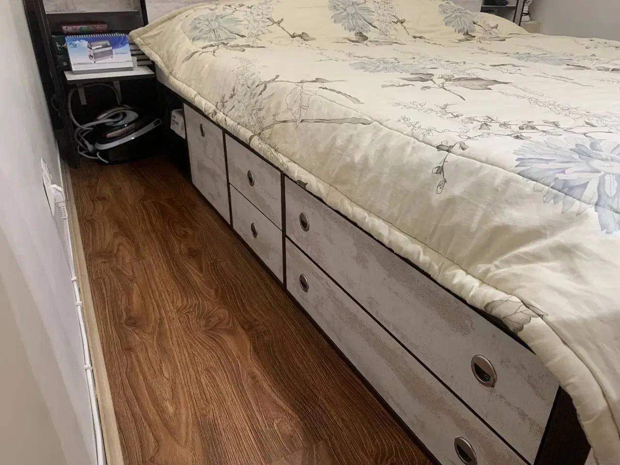 تخت دو نفره ام دی اف|تخت و سرویس خواب|پردیس, فاز ۱|دیوار