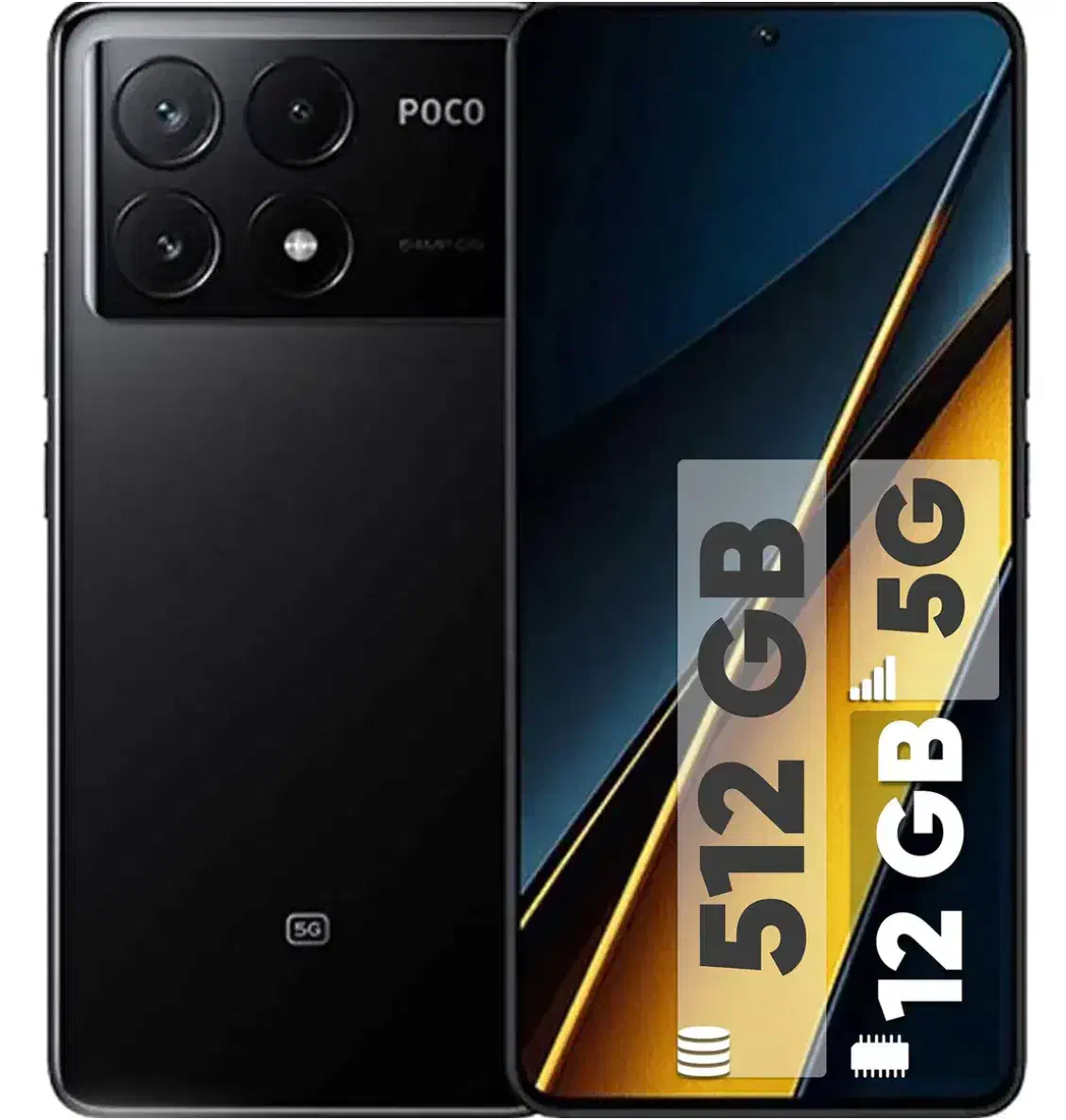 گوشی Poco x6 pro در حد نو ۵۱۲ رم ۱۲|موبایل|کازرون, |دیوار