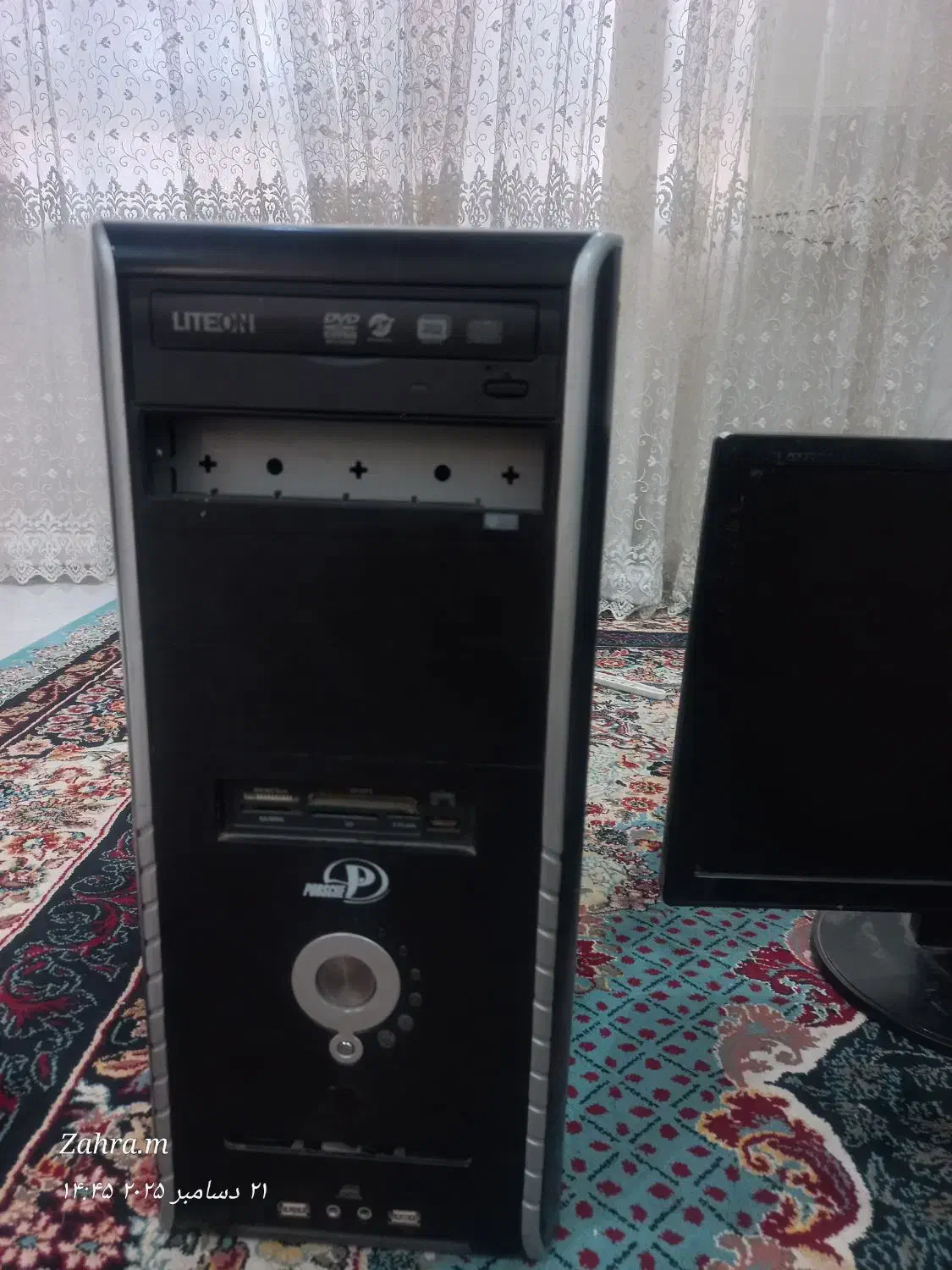 کیس|رایانه رومیزی|قائن, |دیوار