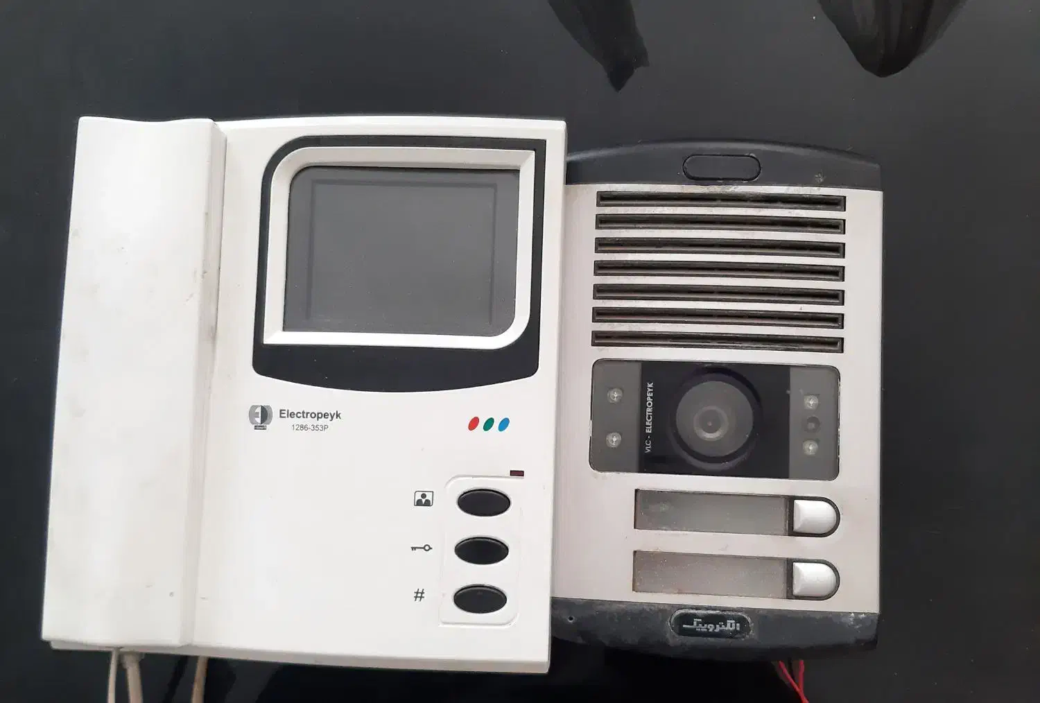 فروش ب همراه نصب آیفون تصویری دست دوم سالم|صوتی و تصویری|نجفآباد, شریعتی غربی|دیوار