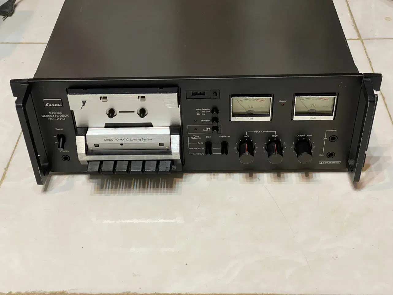 دک کاست سنسویی sc2110 sansui|سیستم صوتی خانگی|تهران, چیتگر شمالی|دیوار