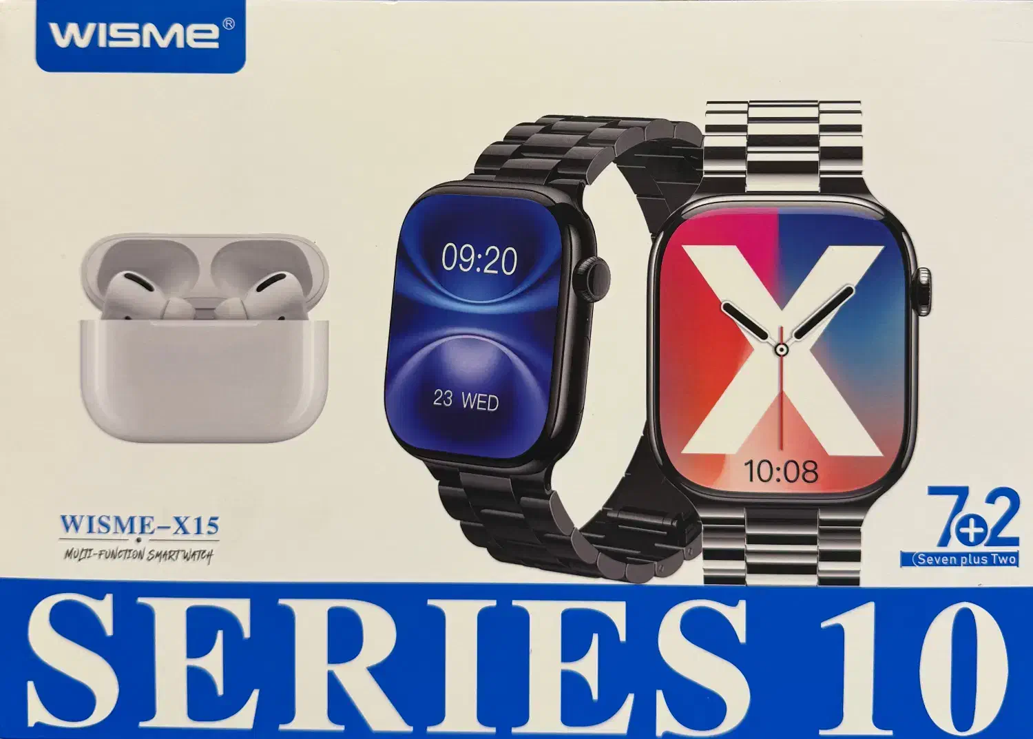ساعت هوشمند +  ایرپادز رایگان  مدل WISME-X15|ساعت|شیراز, کوی زهرا|دیوار