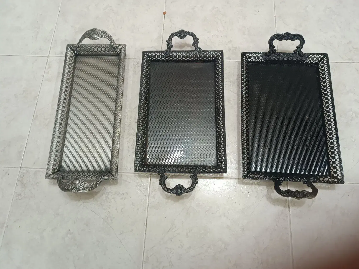 سه عدد سینی|ظروف سرو و پذیرایی|تهران, مشیریه|دیوار