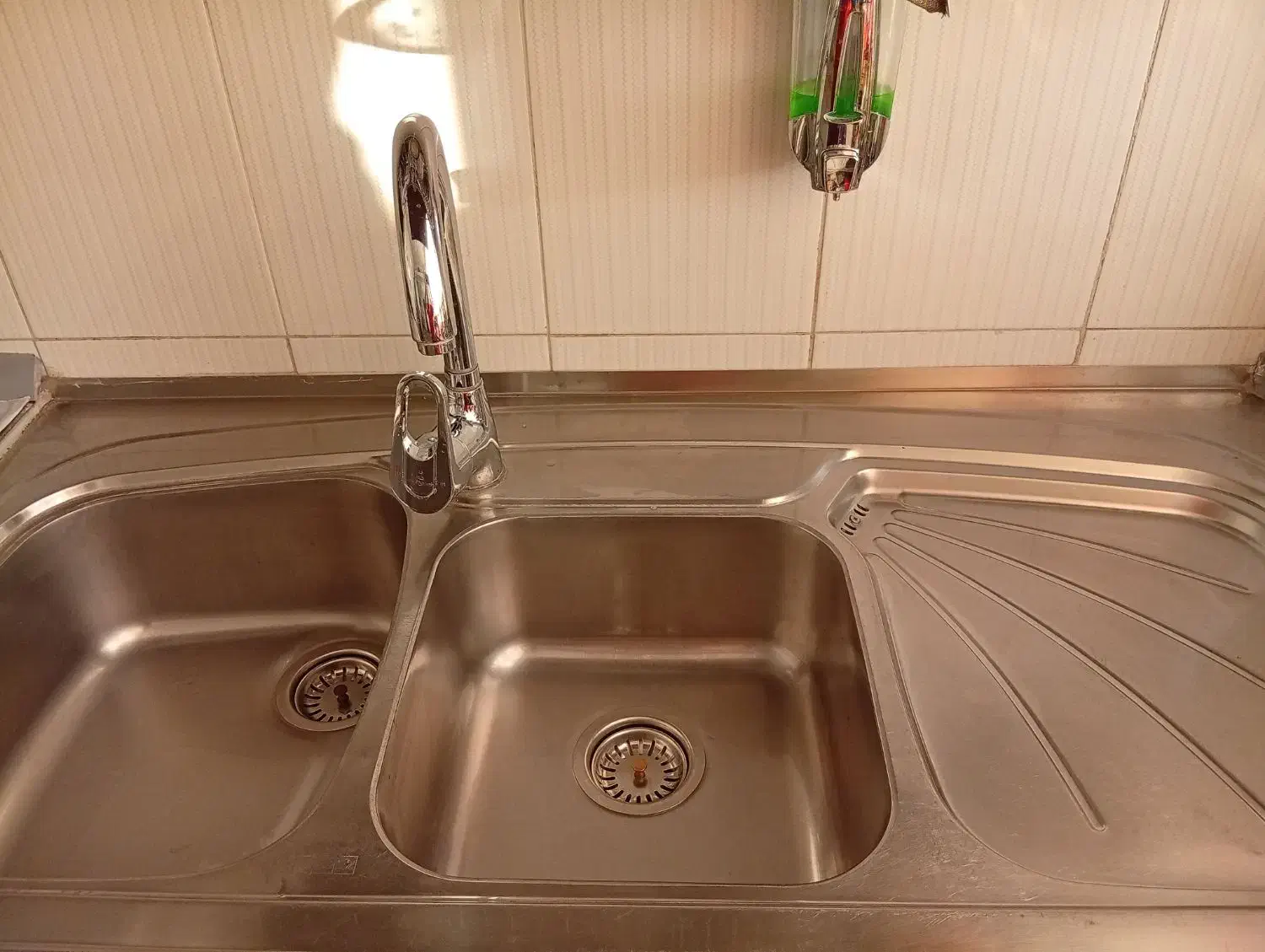 سینک|آب‌چکان و نظم‌دهنده ظروف|نیشابور, رنج آباد|دیوار