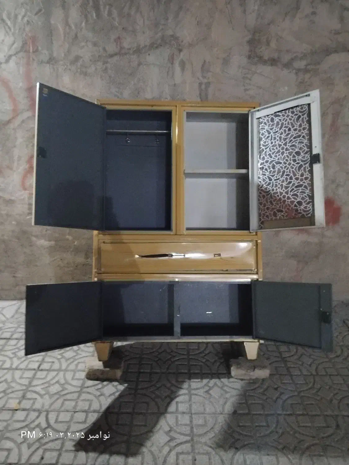 کمدفلزی سبزی خردکن توالت فرنگی|عمدهفروشی|فارسان, |دیوار