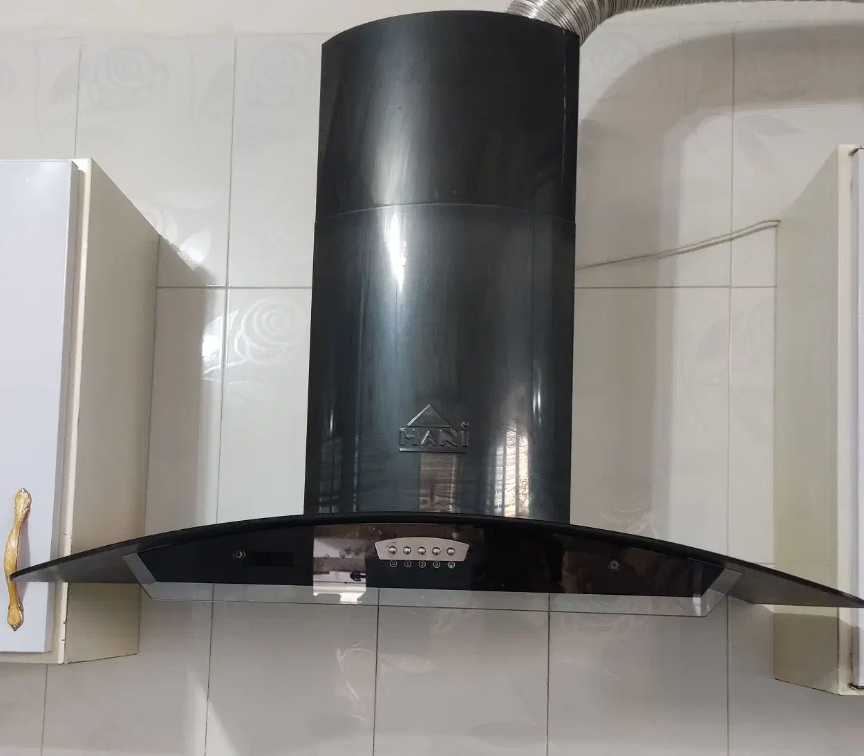 هود شیشه‌ای مشکی|هود|قائن, |دیوار