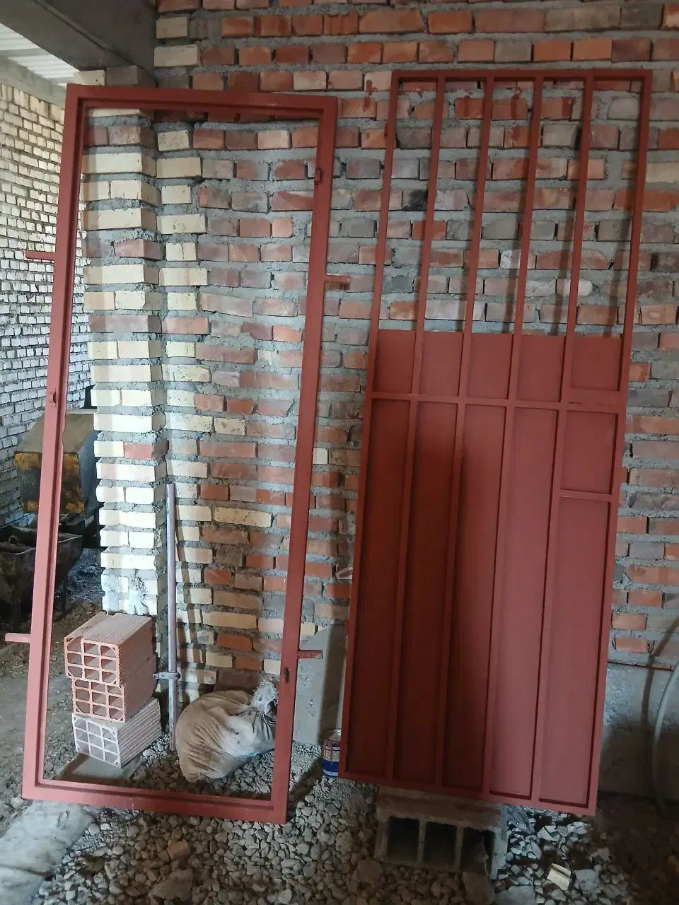 درب نرده ای اهنی|مصالح و تجهیزات ساختمان|گنبد کاووس, |دیوار