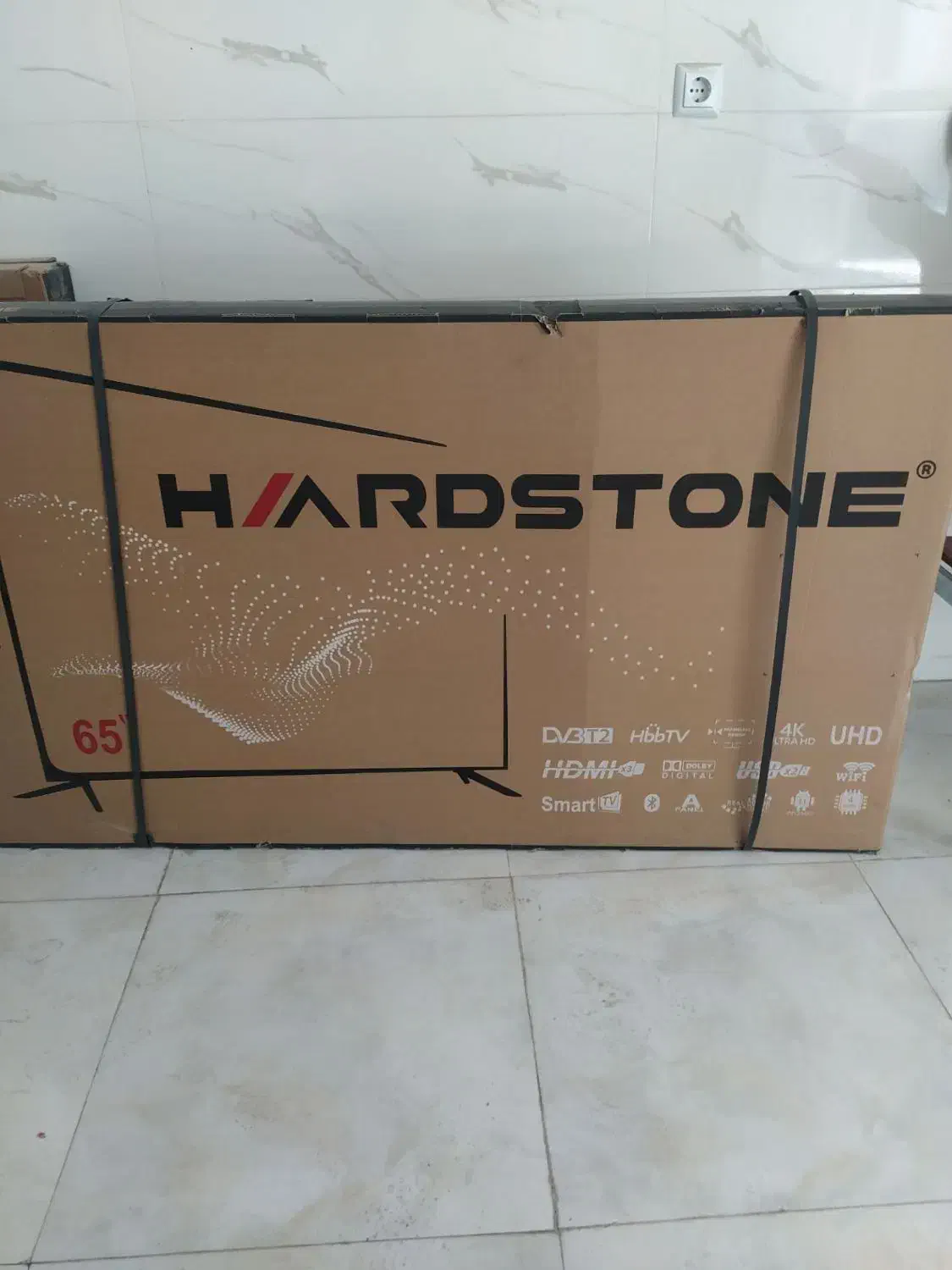 دوعدد تلوزیون نو  دوو وهاردستون|تلویزیون و پروژکتور|همدان, |دیوار