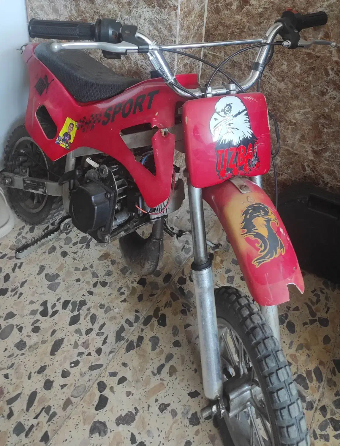 کویر تریل منی|موتورسیکلت|لاهیجان, آهندان|دیوار