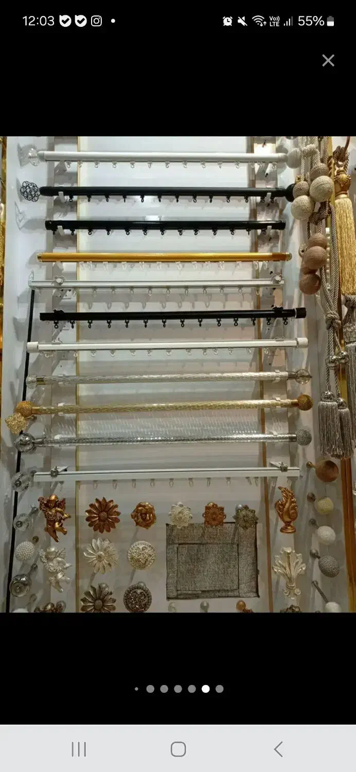 نصاب پرده چوب پرده جابه جایی فروش شستشو|پرده، رانر، رومیزی|تهران, صادقیه|دیوار