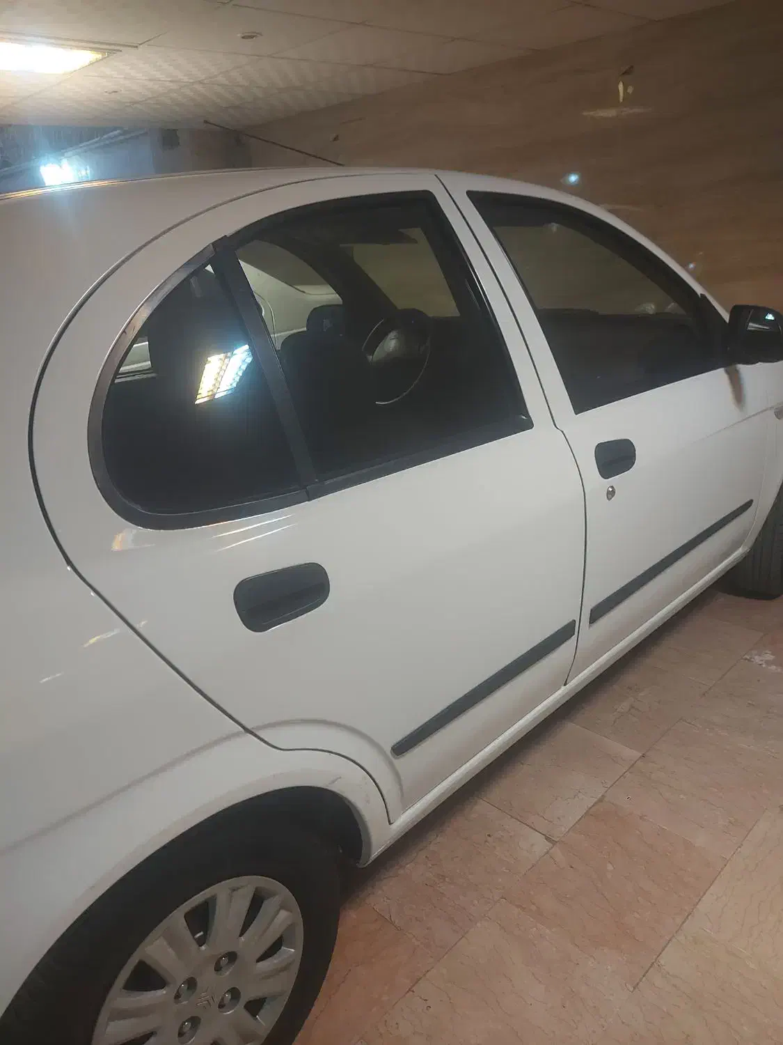 تیبا ۲ سفید۹۹ بدون رنگ|خودرو سواری و وانت|کرج, کرج نو|دیوار
