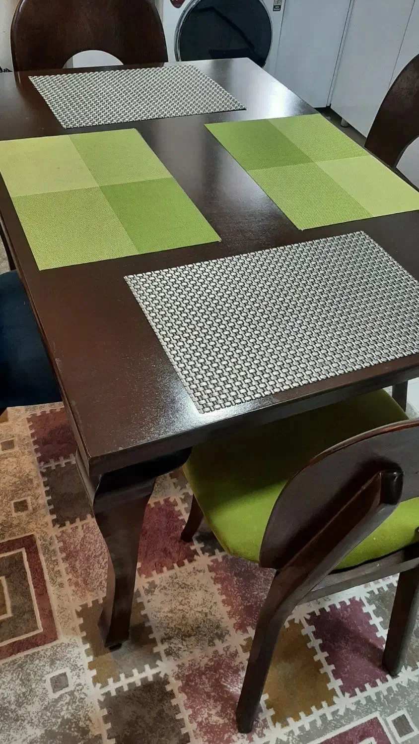 میز ناهار خوری|میز و صندلی غذاخوری|دوگنبدان, |دیوار