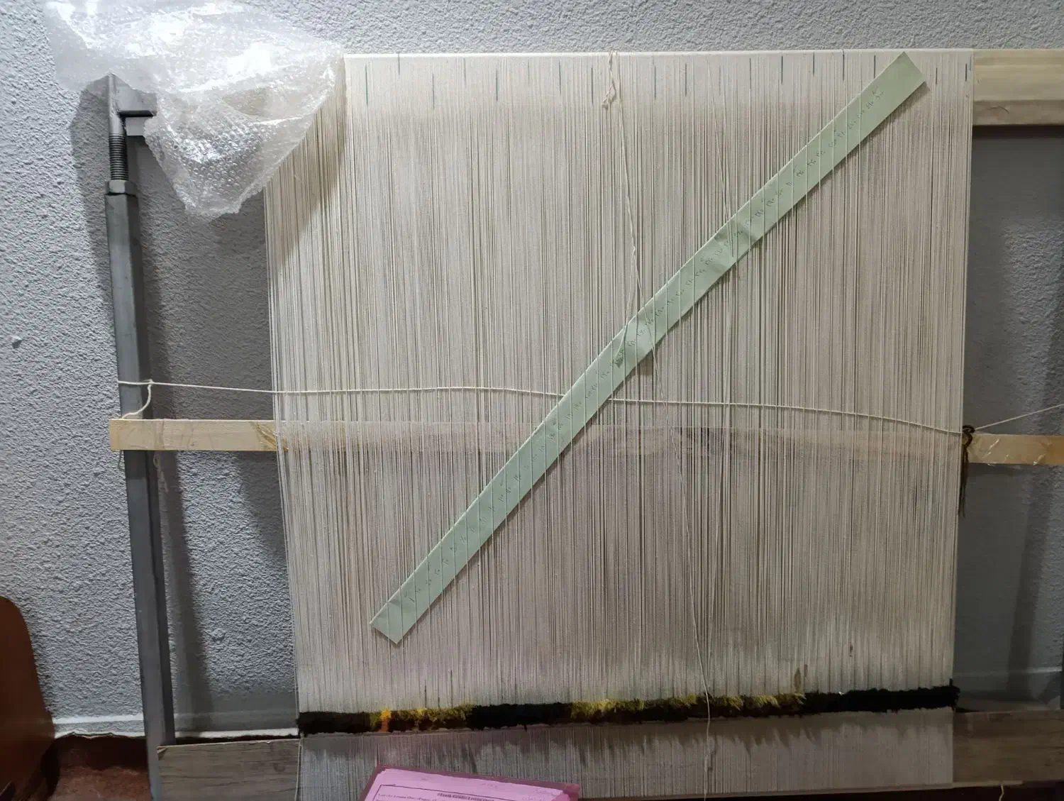 یک دستگاه دار قالیچه همراه با تجهیزات|ابزارآلات|بوشهر, |دیوار