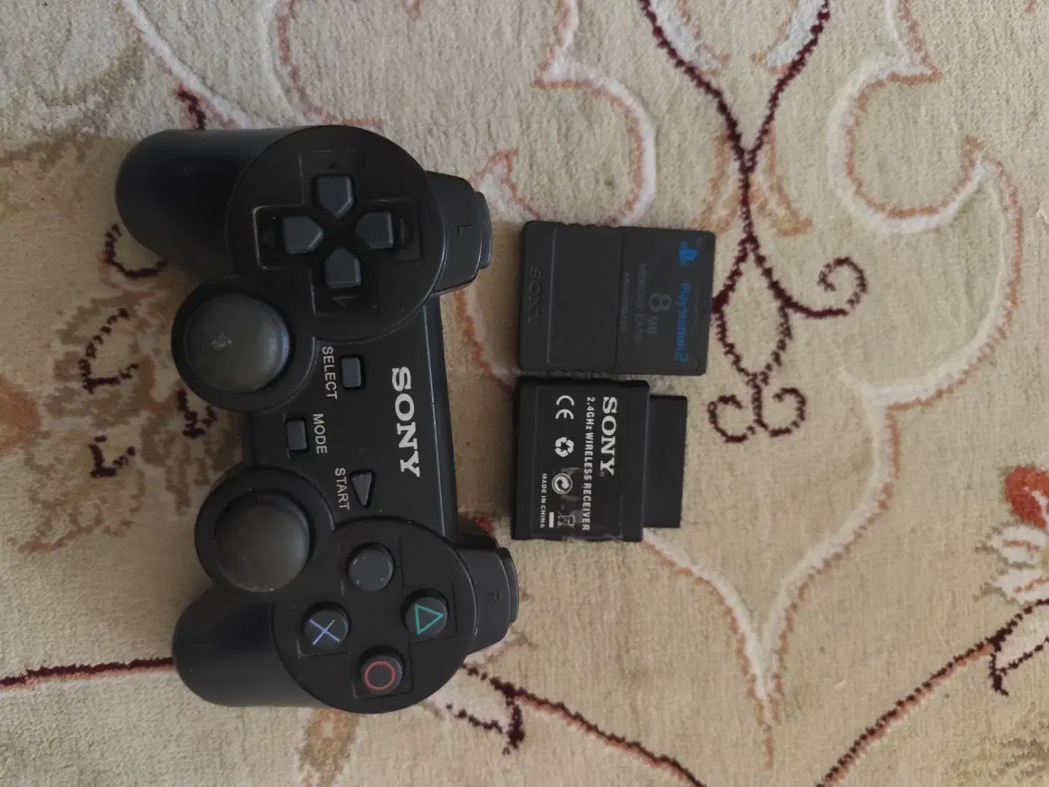 دسته بی سیم پلی2کارت حافظه|کنسول، بازی ویدئویی و آنلاین|شاهینشهر, شهرک گلدیس|دیوار