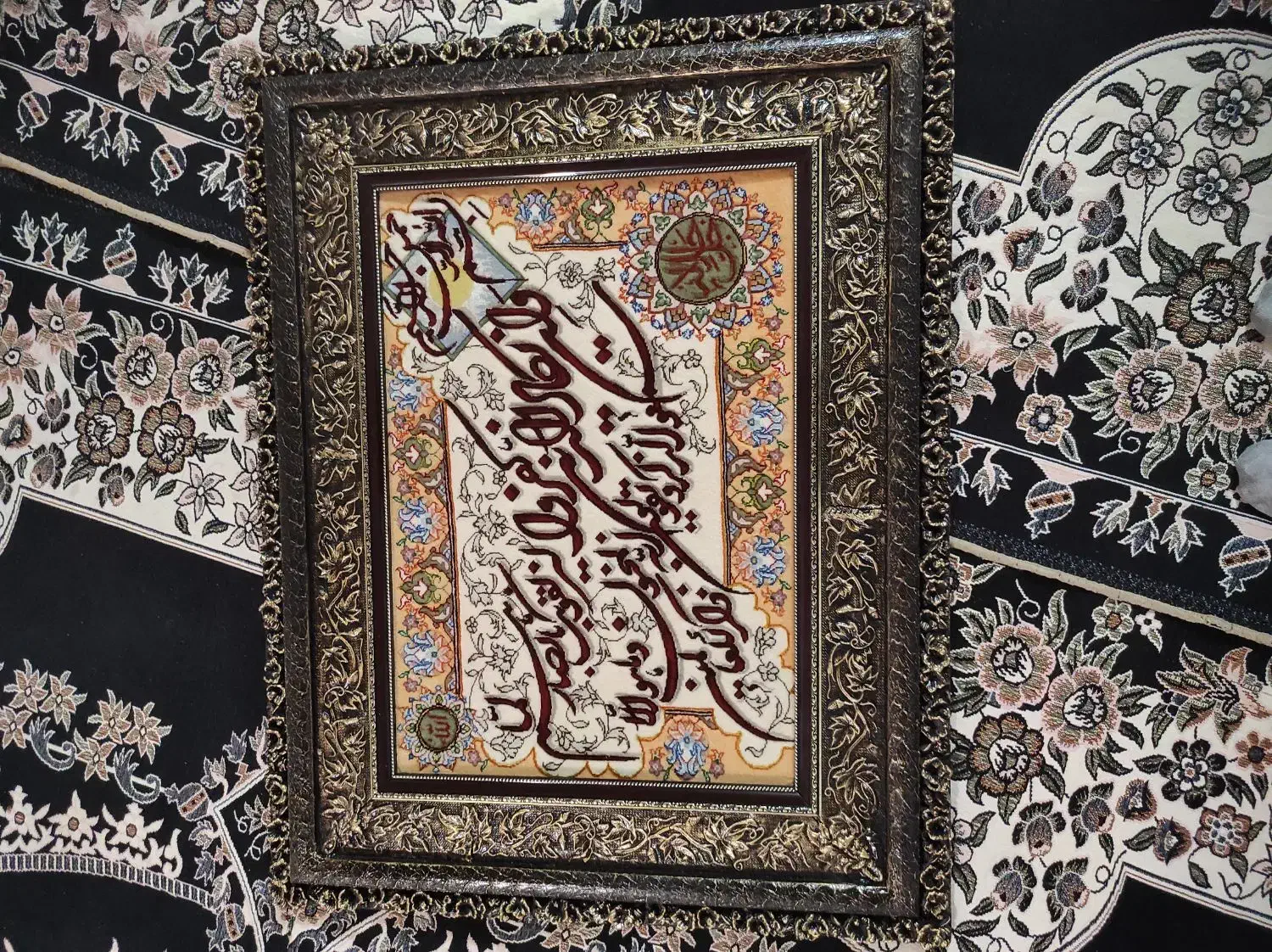 تابلو فرش دستی جذاب|تابلو فرش|مشهد, دریادل|دیوار