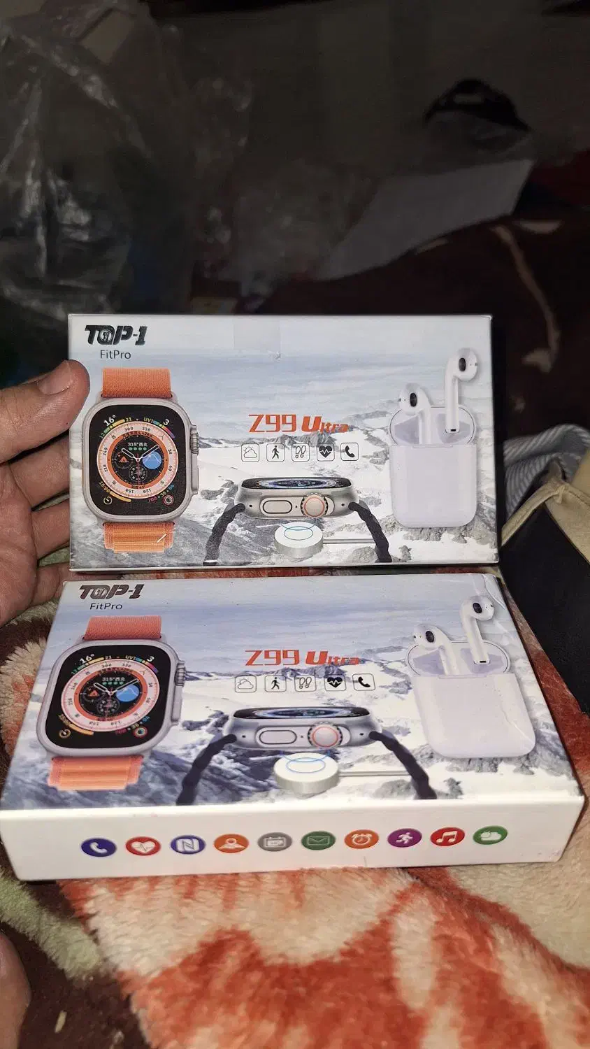 2 دستگاه ساعت هوشمند SmartWatch مدل Z99|ساعت|شاهین‌شهر, گرگاب|دیوار