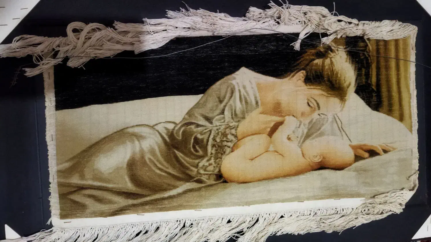 تابلو فرش دست بافت مهر مادری|تابلو فرش|تهران, زهتابی|دیوار