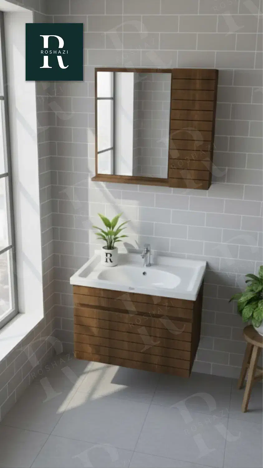 روشویی کابینتی لوکس، نقد و اقساط|لوازم حمام|یزد, |دیوار