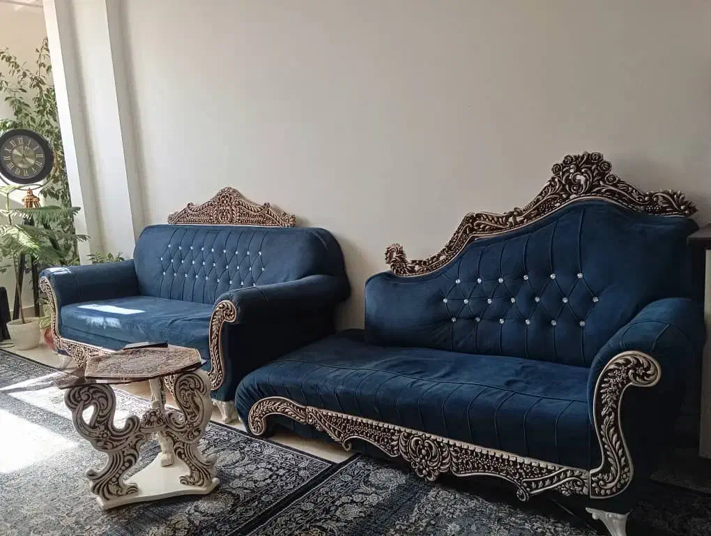 فروش مبل هشت نفره|مبلمان خانگی و میز عسلی|فیروزآباد (فارس), |دیوار