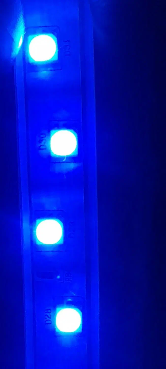 یک عدد چراغ RGB ده متری با ریموت و باتری|ریسه و چراغ تزئینی|شاهینشهر, شهرک سایت|دیوار