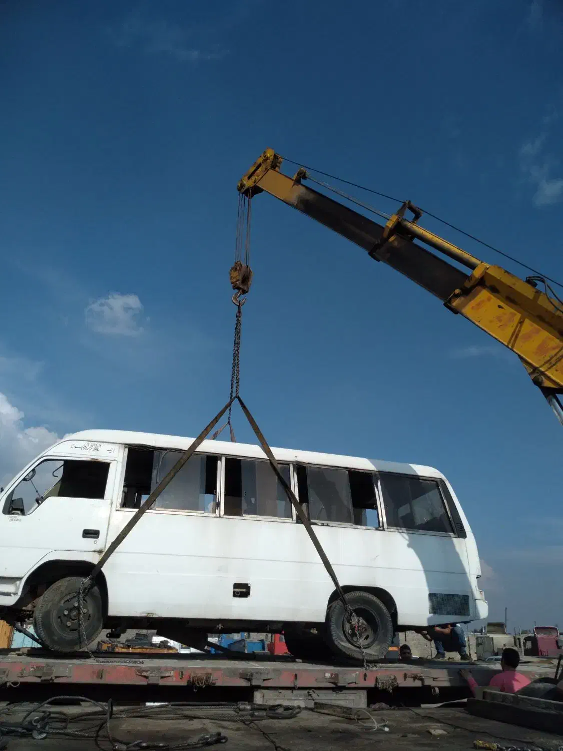 خدمات جرثقیل ۱۰ تن کفی دار|خدمات حمل و نقل|چهاردانگه (تهران), |دیوار