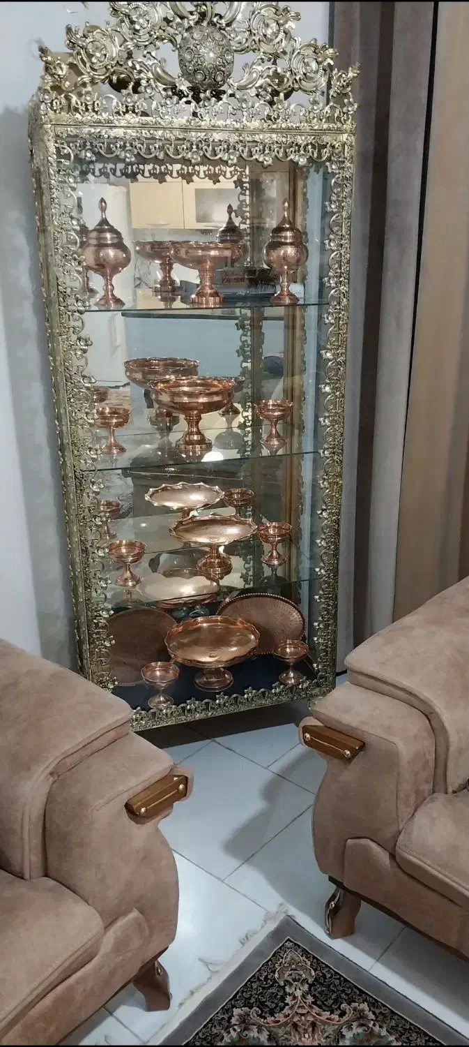 بوفه برنز تخفیف دارد|بوفه، ویترین، کنسول|زنجان, |دیوار