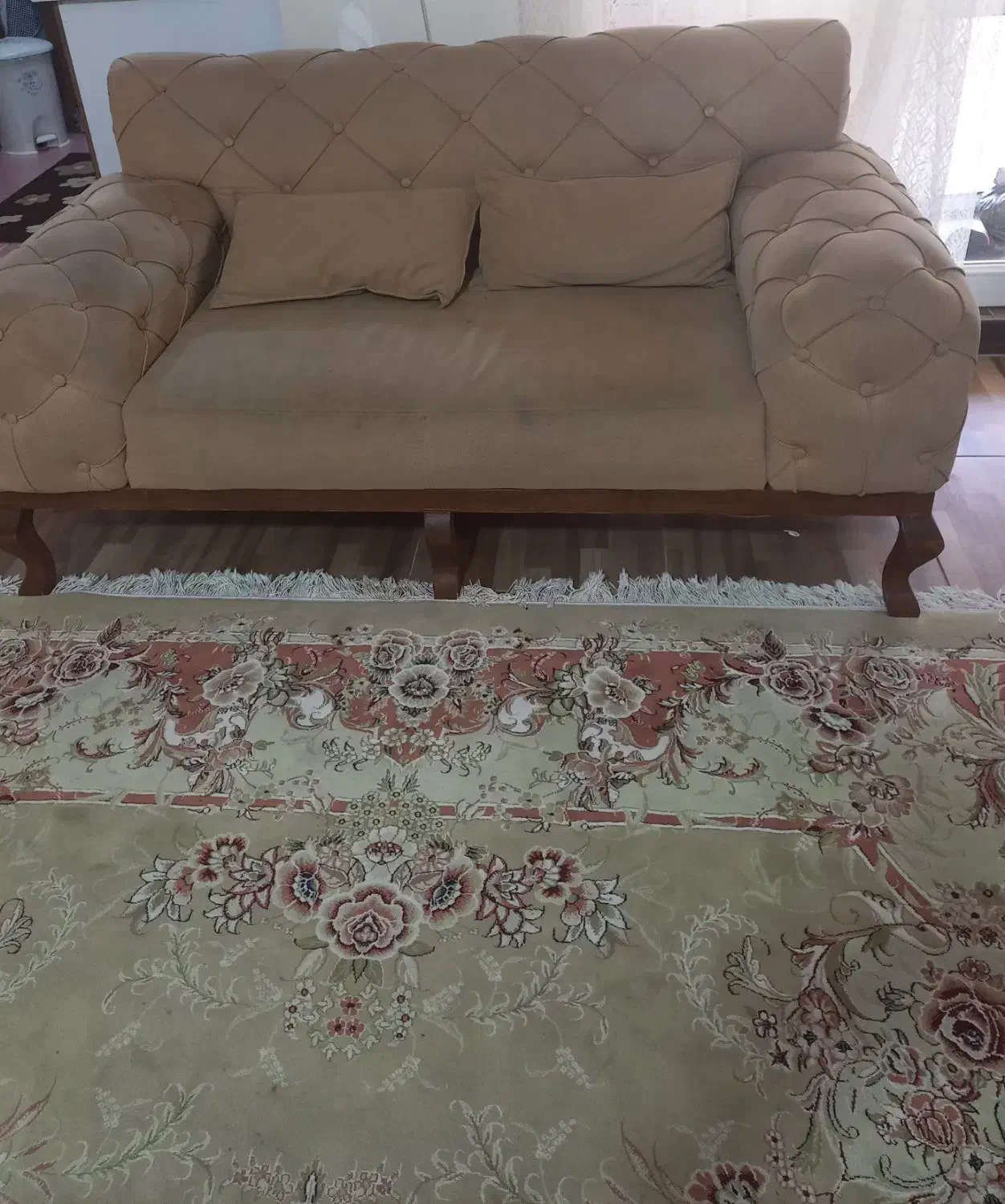 مبل مدل چستر با فرش 12 متری مشهد|مبلمان خانگی و میز عسلی|فردیس, نگارستان|دیوار