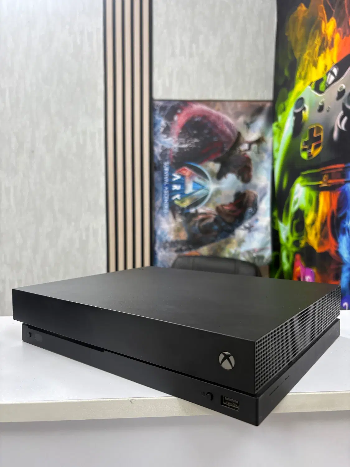 کنسول Xbox One X + تک دسته + نصب بازی رایگان|کنسول، بازی ویدئویی و آنلاین|تهران, تولید دارو|دیوار