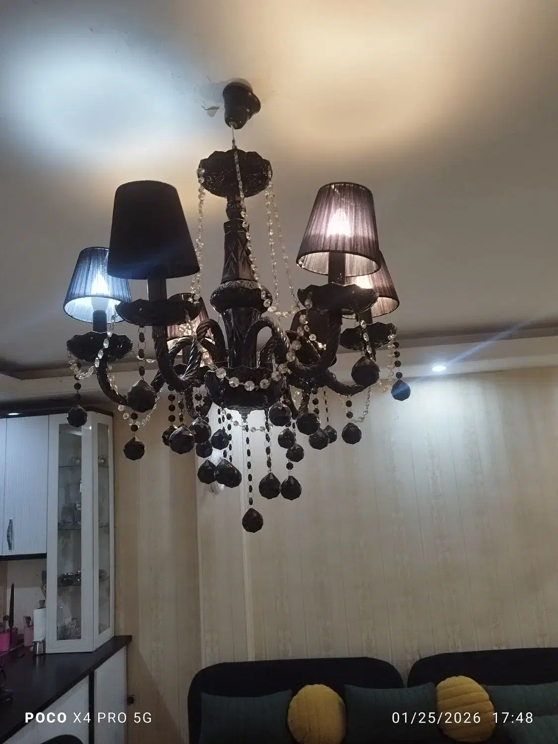 لوستر ۶شاخه|لوستر و چراغ آویز|تهران, افسریه جنوبی|دیوار