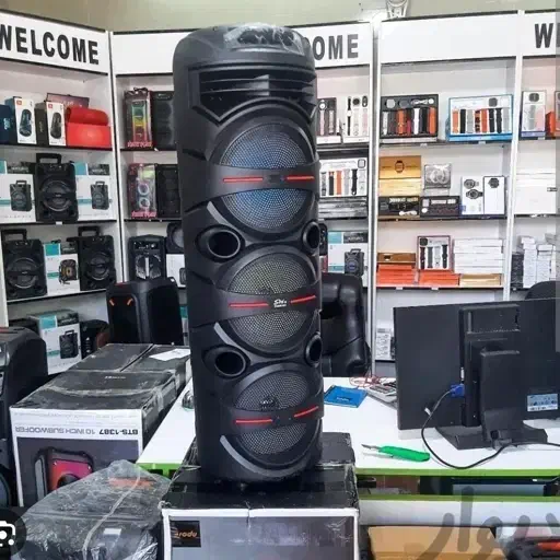 اسپیکر بلوتوثی ۲۴ اینچ مدل ۸۳۰۲|سیستم صوتی خانگی|بندر ماهشهر, |دیوار