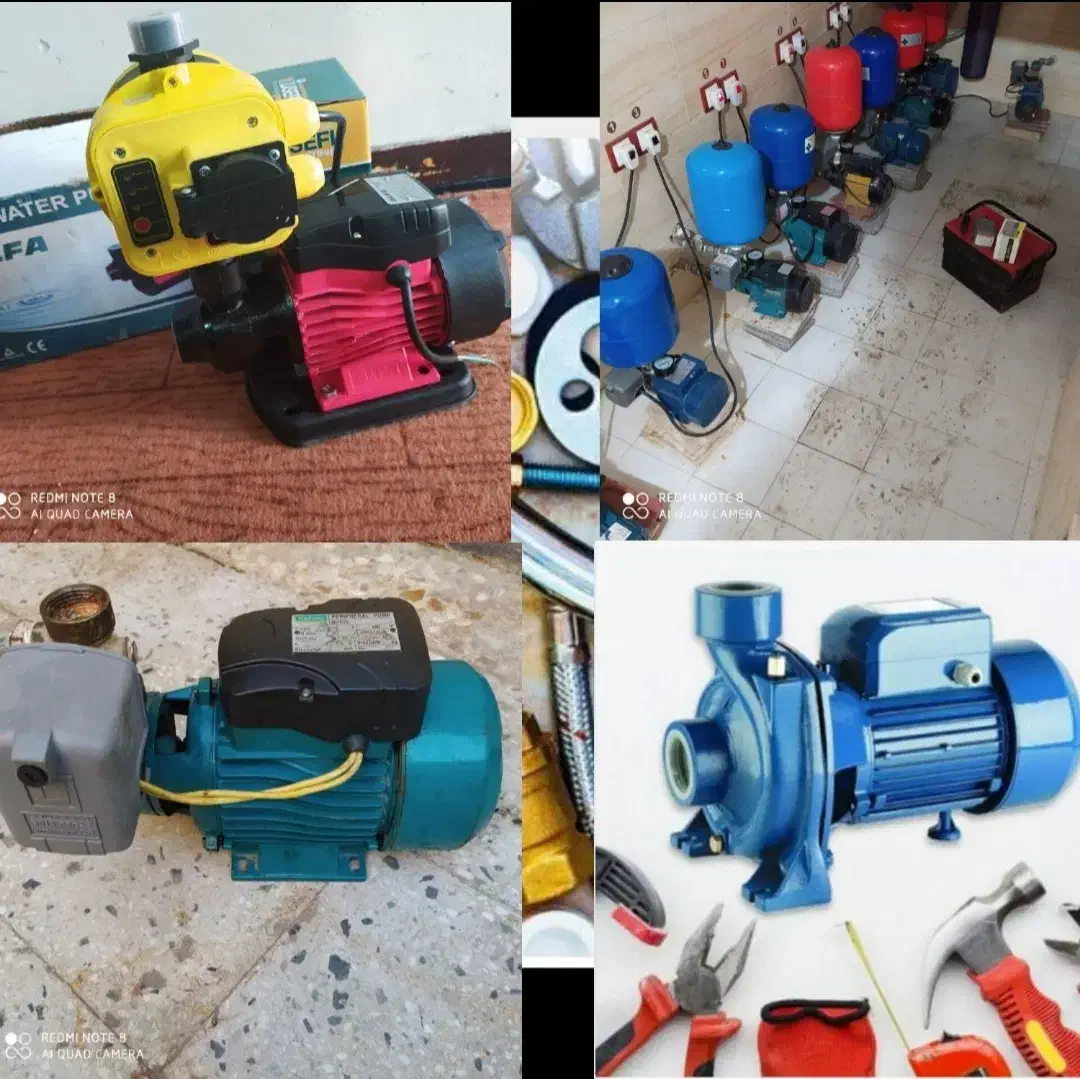 تعمیر پمپ آب سرویس نصب سیم پیچی آبگرمکن جوشکاری|خدمات پیشه و مهارت|کرمان, |دیوار