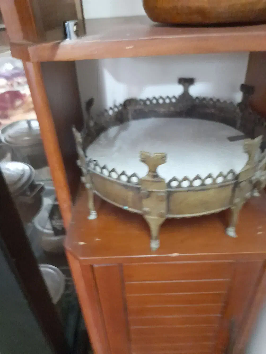 فروش ظروف مسی قدیمی تمیز|کلکسیون اشیاء عتیقه|بابل, |دیوار