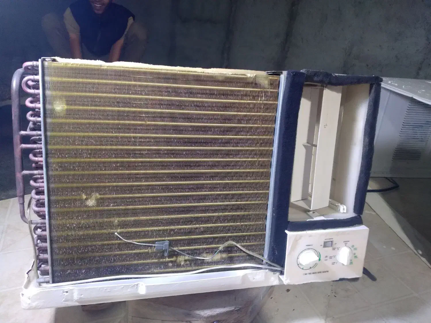 کولر موتور بزرگ در حد نو سایه خوش|کولر گازی و فن‌کوئل|خمیر, |دیوار