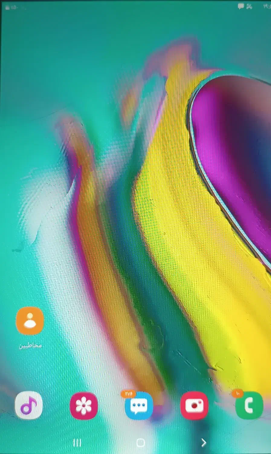 تبلت گیمینگ سامسونگ 800x1280 پیکسل 8 مگاپیکس|تبلت|شیراز, کوشک میدان|دیوار