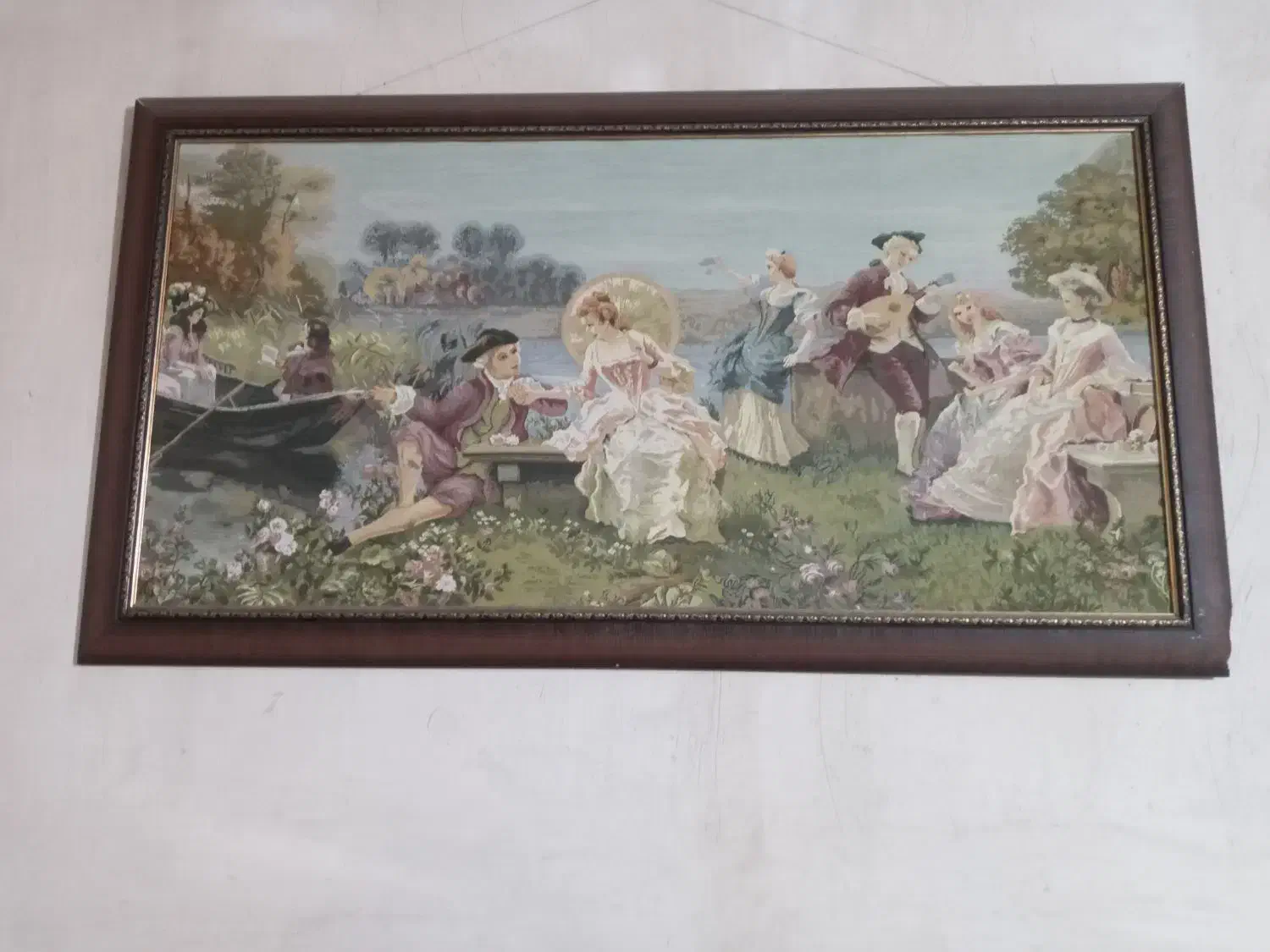 یک عدد تابلو ترمه درحدنو|تابلو فرش|سلماس, |دیوار