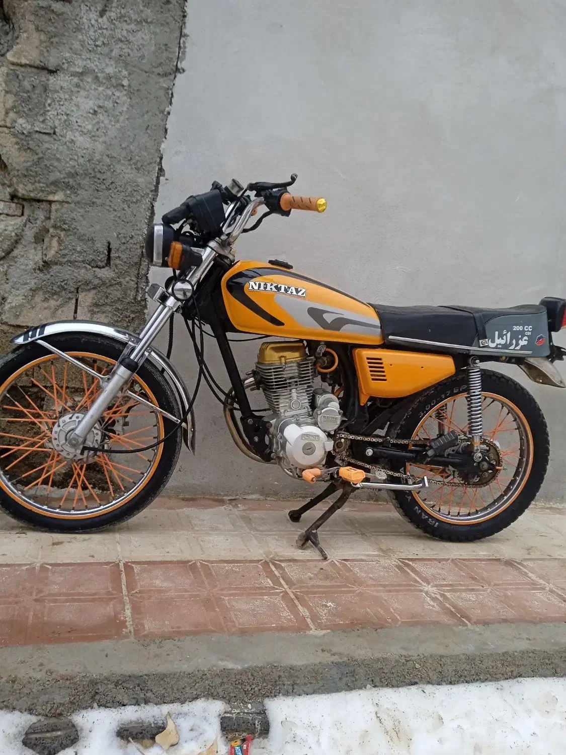 متور مزایده 200|موتورسیکلت|گرمه, |دیوار