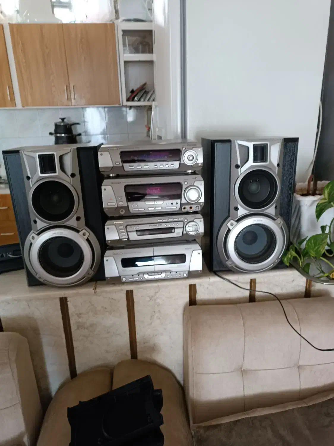 سیستم خانگی پاناسونیک اصل. ژاپن|سیستم صوتی خانگی|طرقبه, |دیوار