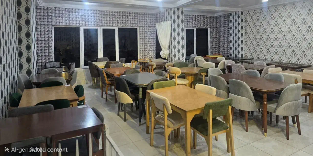 ناهار خوری آلما چوب اصیل طراحی روز..مجموعه زرکالا|میز و صندلی غذاخوری|یاسوج, |دیوار