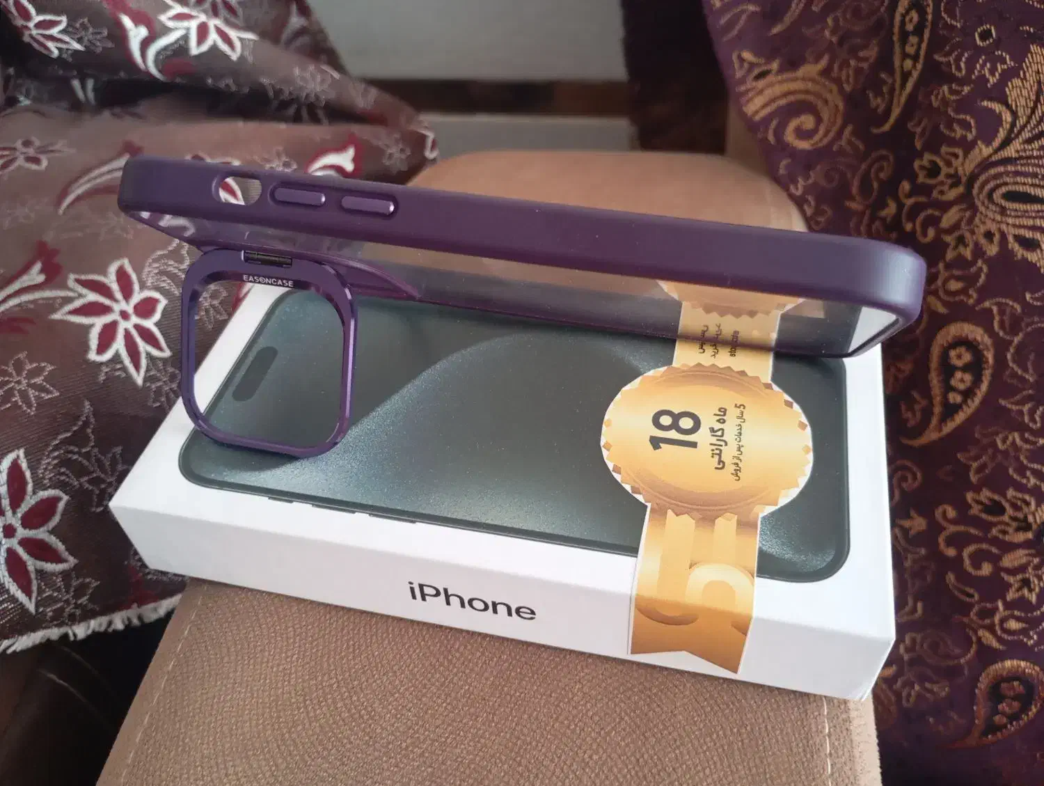 گارد. قاب آیفون 15 و 14 پرومکس نو نو بدون استفاده|لوازم جانبی موبایل و تبلت|نجفآباد, فاز ۲ شهرک آزادگان|دیوار