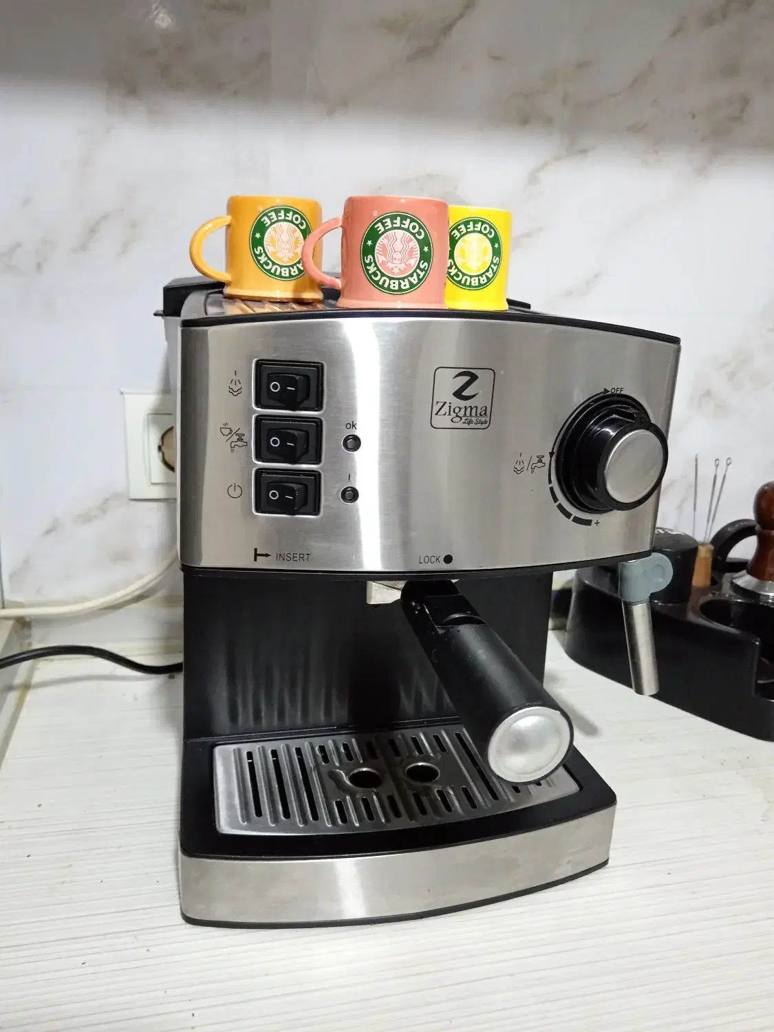 اسپروساز خانگی زیگما|سماور، چای‌ساز، قهوه‌ساز|گرگان, |دیوار