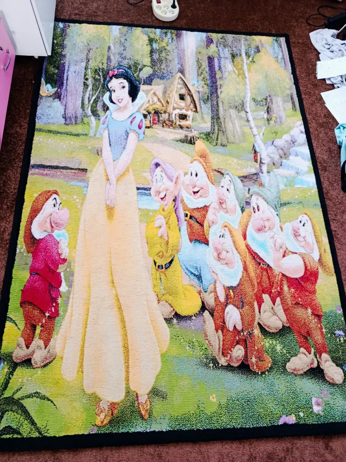 دو فرش ۶ متری اتاق کودک|فرش|گرگان, |دیوار