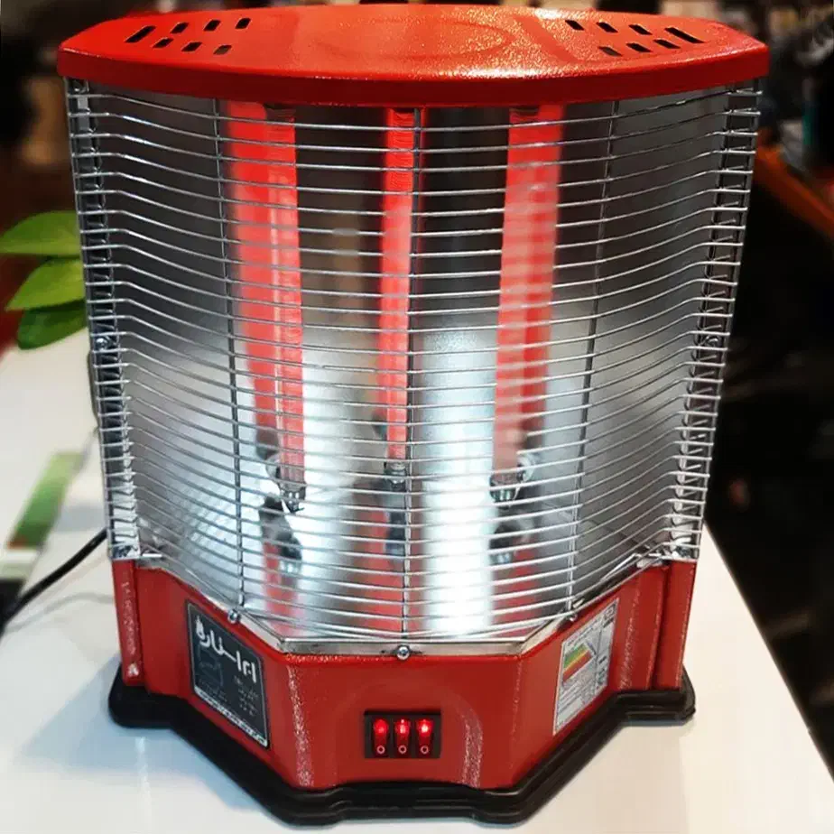 بخاری برقی 3 شعله ایستاده تویوست ابر استار|بخاری، هیتر، شومینه|بندر انزلی, کارآموزی|دیوار